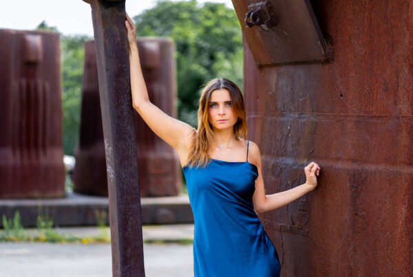 Jenni in Blue