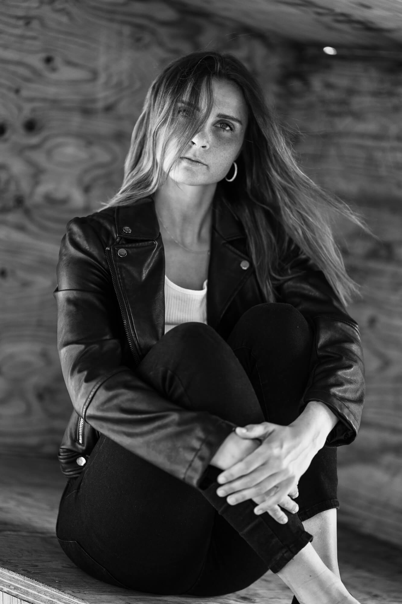 Jenni Industrial Portrait Shooting