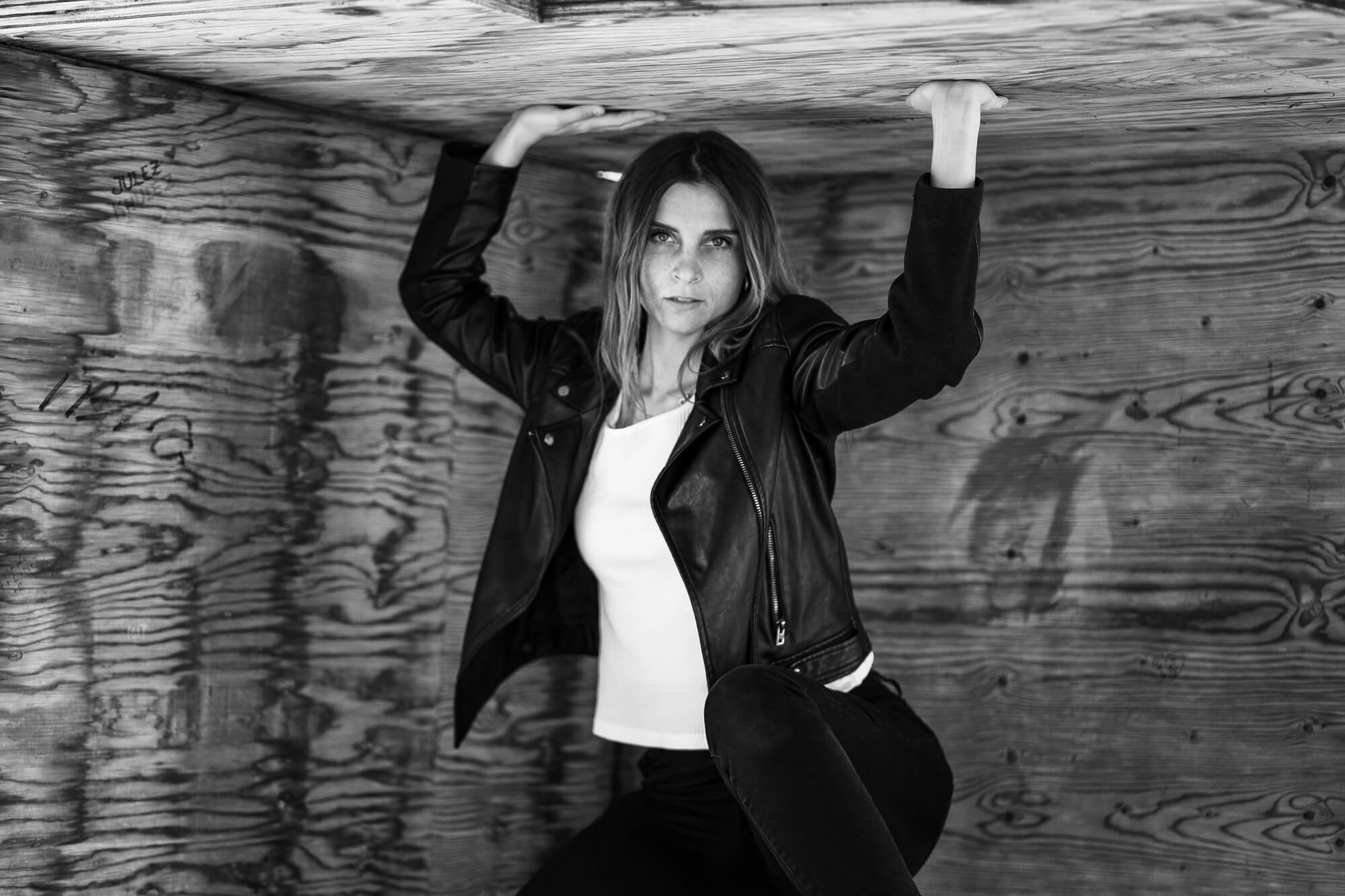 Jenni Industrial Portrait Shooting